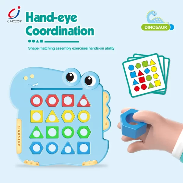 Wholesale Shape Pairing Puzzle Toy, Dinosaur Outlook - Chenghai Toys Wholesale Market