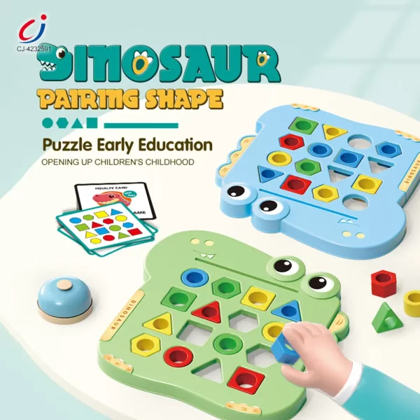 Wholesale Shape Pairing Puzzle Toy, Dinosaur Outlook - Chenghai Toys Wholesale Market