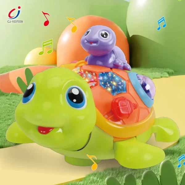 Wholesale Electric Turtle Toy with Musical Light -China Toy Factory