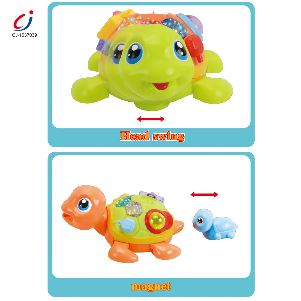 Wholesale Electric Turtle Toy with Musical Light -China Toy Factory - 画像 (5)