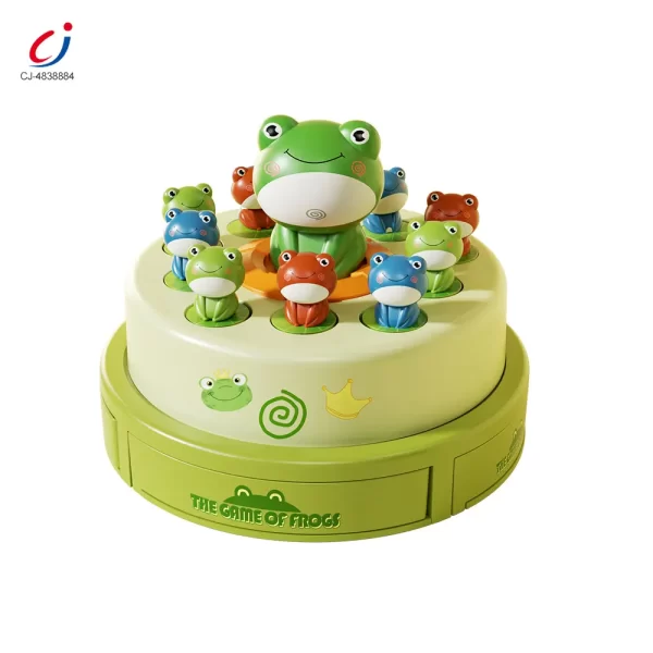 Wholesale Frog Bounce and Catch Game Toy - Custom Toy Factory Supply