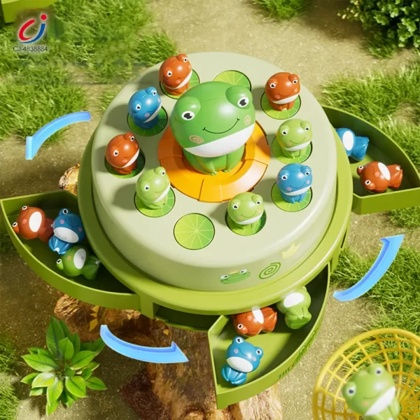 Wholesale Frog Bounce and Catch Game Toy - Custom Toy Factory Supply