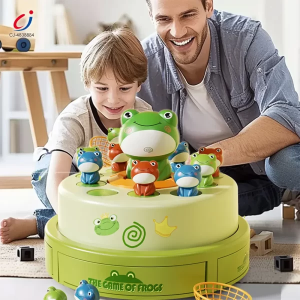 Wholesale Frog Bounce and Catch Game Toy - Custom Toy Factory Supply