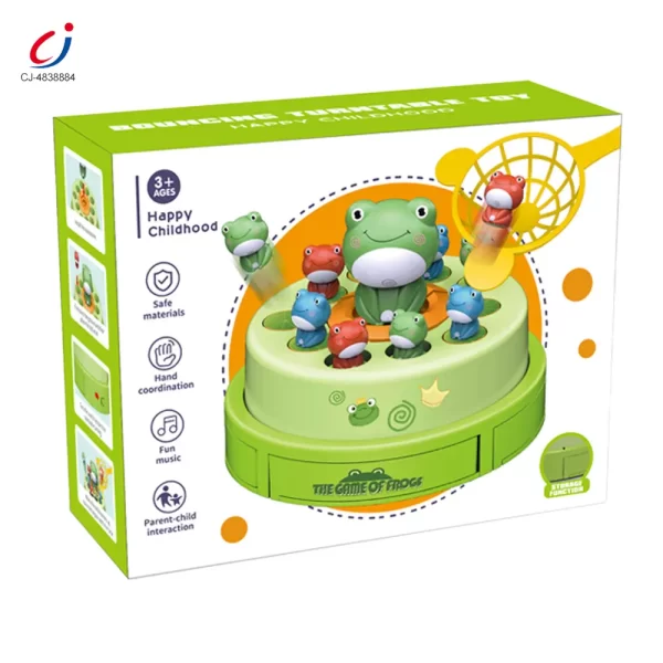 Wholesale Frog Bounce and Catch Game Toy - Custom Toy Factory Supply