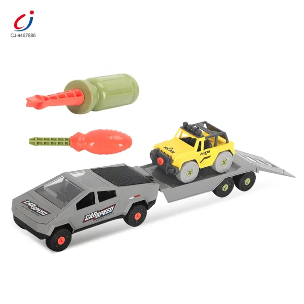 Wholesale DlY Inertia Cyber Truck Toy - China Toy Factory