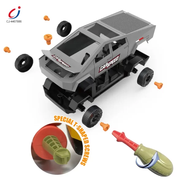 Wholesale DlY Inertia Cyber Truck Toy - China Toy Factory