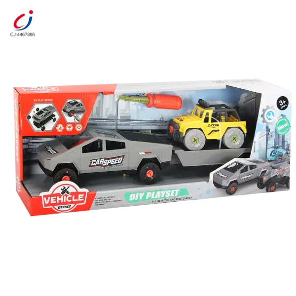 Wholesale DlY Inertia Cyber Truck Toy - China Toy Factory