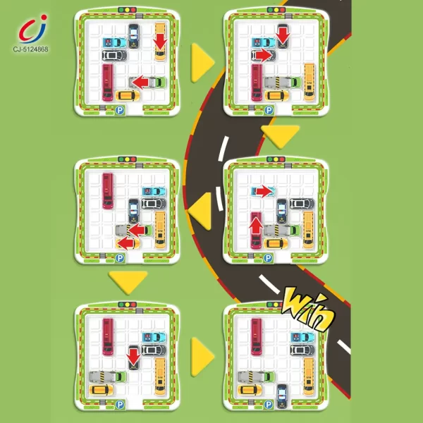 wholesale puzzle parkging lot game 4