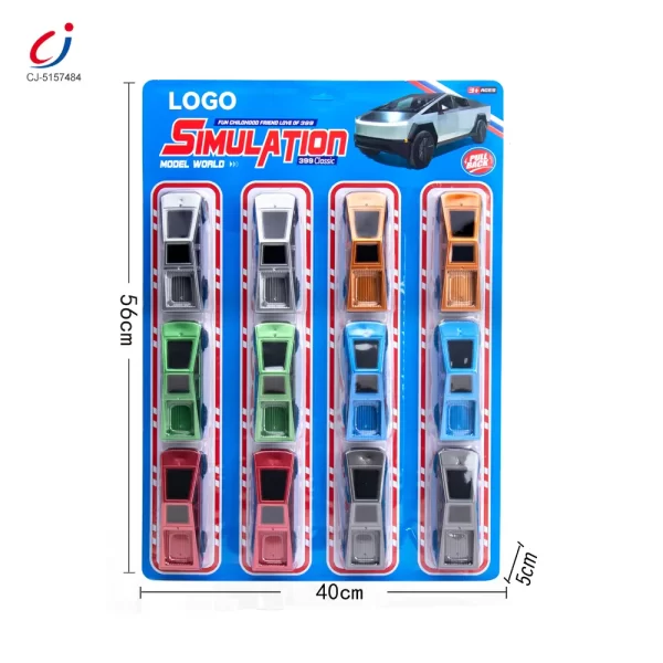 Wholesale Cyber Truck Pull-Back Toy Car Set - Chinese Toy Factory Supply