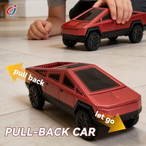 Wholesale Cyber Truck Pull-Back Toy Car Set - Chinese Toy Factory Supply