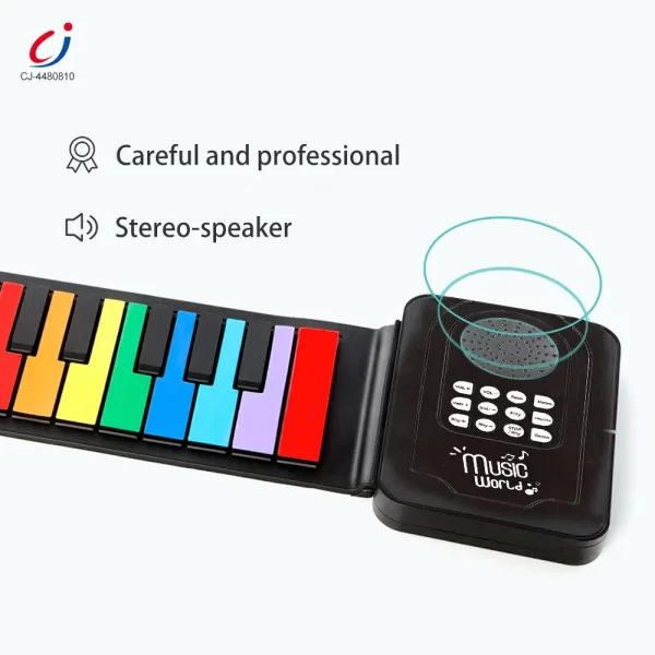 Wholesale Digital Roll-Up Silicone Piano Keyboard - Bulk Education Toys Supply