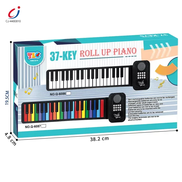 Wholesale Digital Roll-Up Silicone Piano Keyboard - Bulk Education Toys Supply