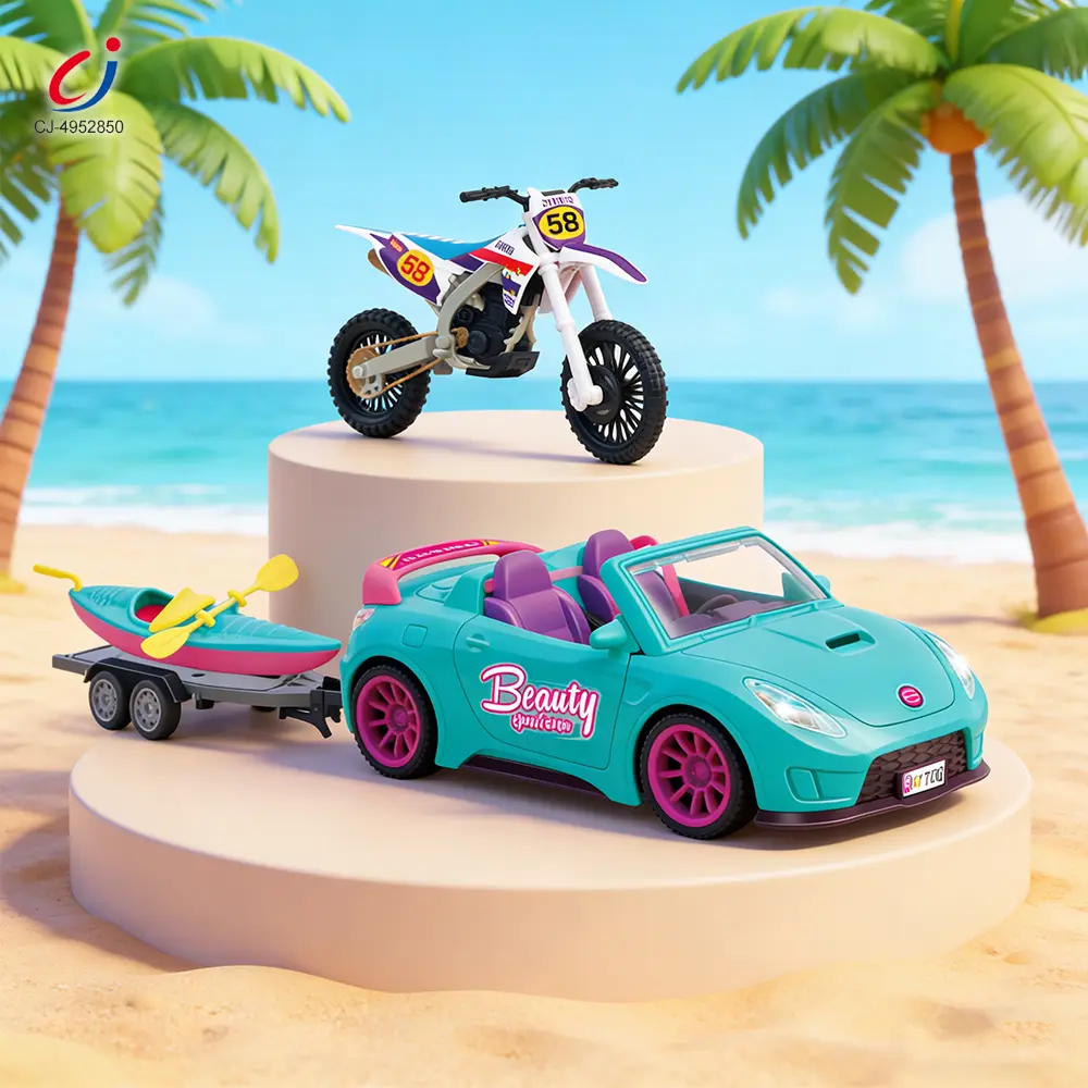 Wholesale Doll Car Set, Beach Sports Car Wholesale For Kids - Bulk Toy Supplier - 画像 (3)
