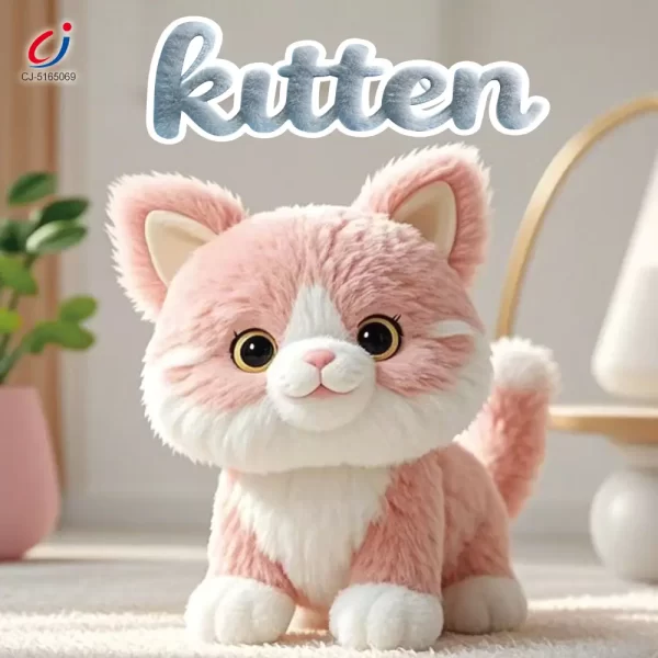 wholesale interactive plush cat 3