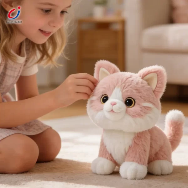 wholesale interactive plush cat 4