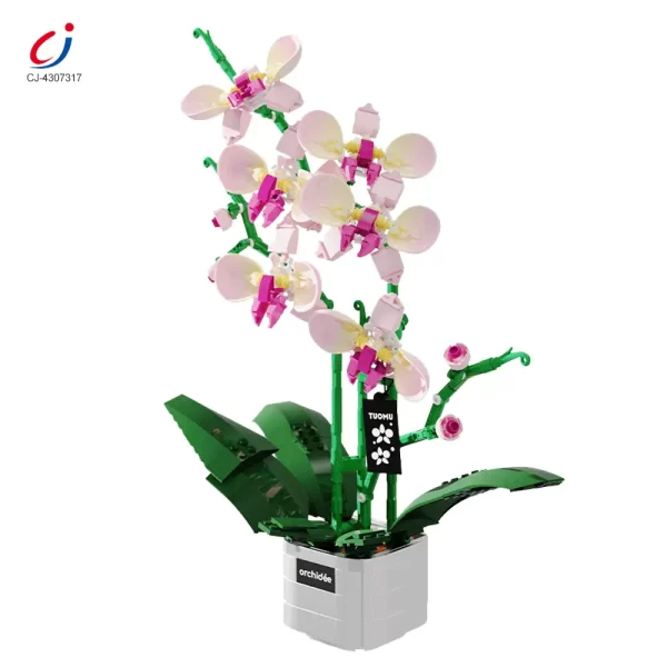 Wholesale Flower Building Blocks Toy, Decor Use and Fun - Building Block Toy from China