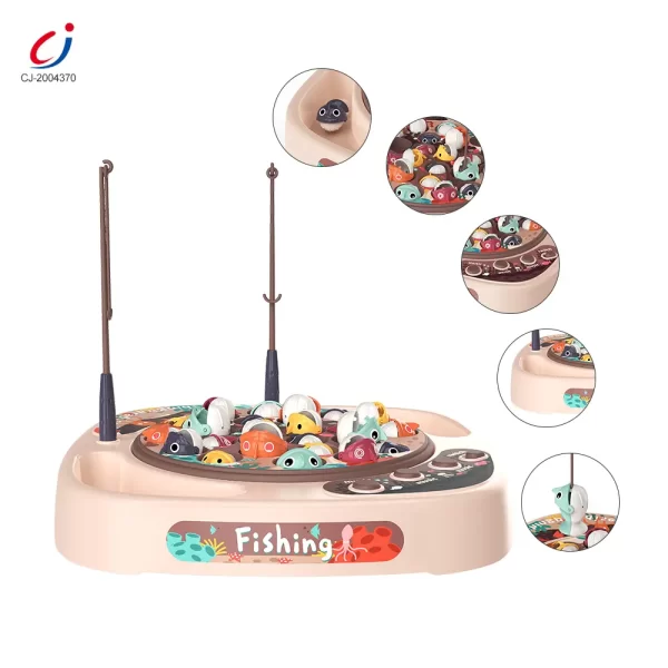 Wholesale Magnetic Fishing Board Set, Rotating Fishing Game - Chinese Toy Manufacturers Supply