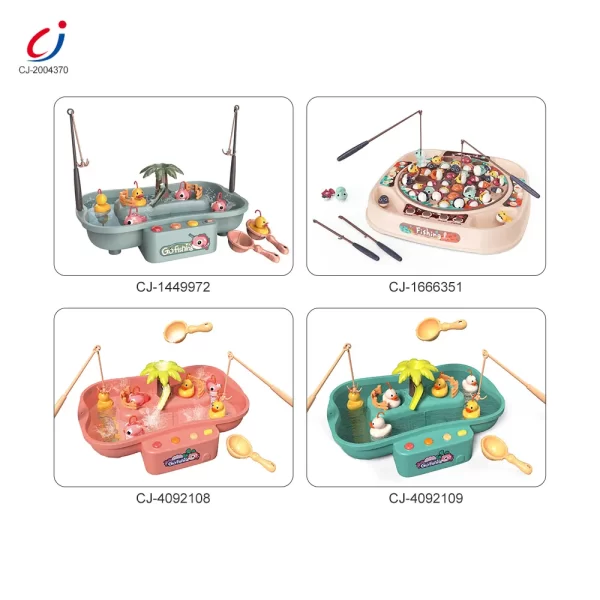 Wholesale Magnetic Fishing Board Set, Rotating Fishing Game - Chinese Toy Manufacturers Supply