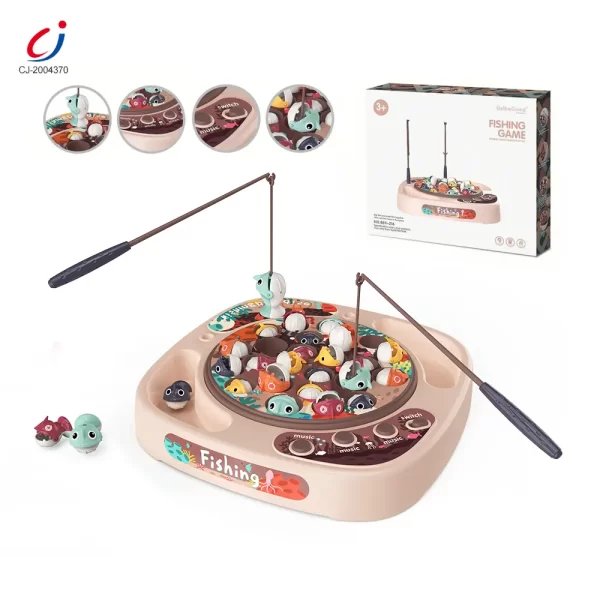 Wholesale Magnetic Fishing Board Set, Rotating Fishing Game - Chinese Toy Manufacturers Supply