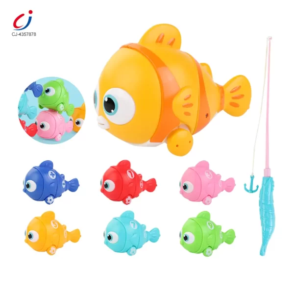 Wholesale Magnetic Fishing Toy, Electric Moving Fish Bath Toys - Summer Toys For Kids Wholesale