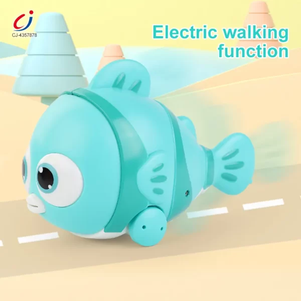 Wholesale Magnetic Fishing Toy, Electric Moving Fish Bath Toys - Summer Toys For Kids Wholesale