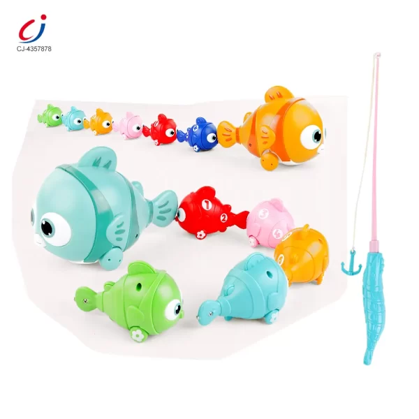 Wholesale Magnetic Fishing Toy, Electric Moving Fish Bath Toys - Summer Toys For Kids Wholesale