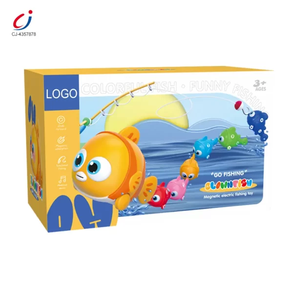 Wholesale Magnetic Fishing Toy, Electric Moving Fish Bath Toys - Summer Toys For Kids Wholesale