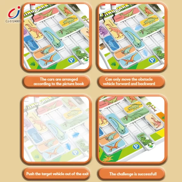 Wholesale Puzzle Dinosaur Card Game - Building Blocks Toy Factory Supply