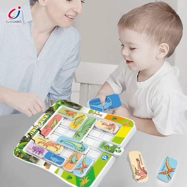 Wholesale Puzzle Dinosaur Card Game - Building Blocks Toy Factory Supply