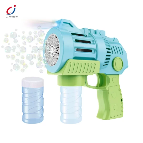 Wholesale 15-Hole Circulating Bubble Gun - Summer Toys For Kids