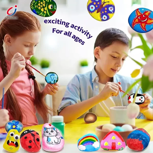 Wholesale Kids DIY Rock Painting Kit - Toy Wholesale Factory