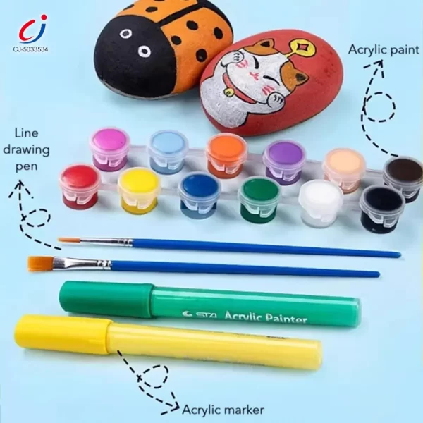 Wholesale Kids DIY Rock Painting Kit - Toy Wholesale Factory