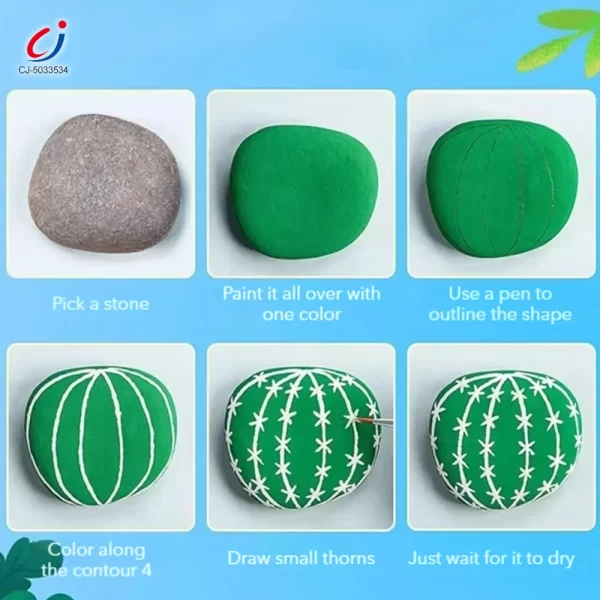Wholesale Kids DIY Rock Painting Kit - Toy Wholesale Factory