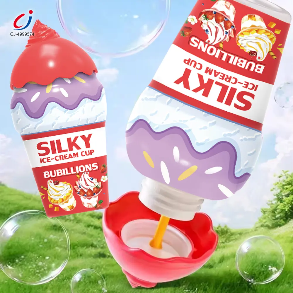 Wholesale China Ice Cream Bubble Bottle With Wand - Summer Toy Factory Supply – Bild 2