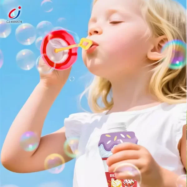 Wholesale China Ice Cream Bubble Bottle With Wand - Summer Toy Factory Supply