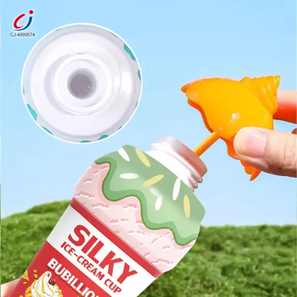 Wholesale China Ice Cream Bubble Bottle With Wand - Summer Toy Factory Supply