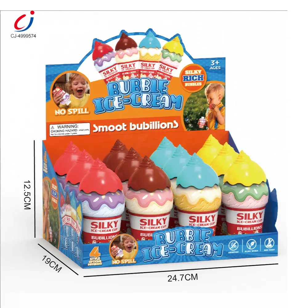 Wholesale China Ice Cream Bubble Bottle With Wand - Summer Toy Factory Supply – Bild 7