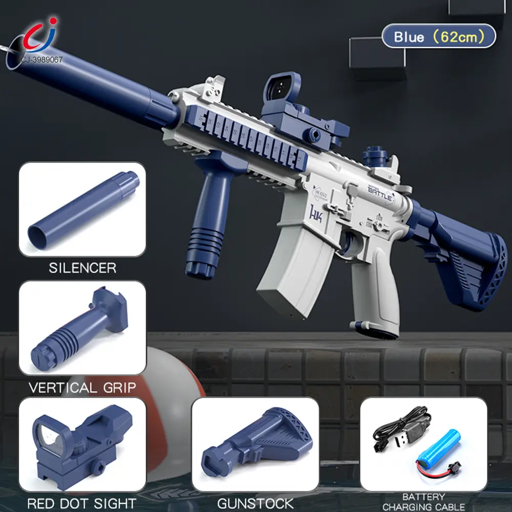 Оптовая продажа Электрический M416 Водный пистолет - Целевые летние игрушки - изображение 2