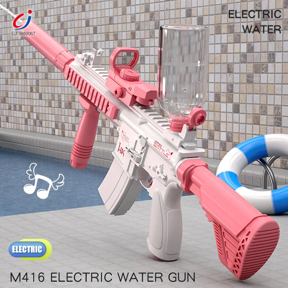 Оптовая продажа Электрический M416 Водный пистолет - Целевые летние игрушки - изображение 4