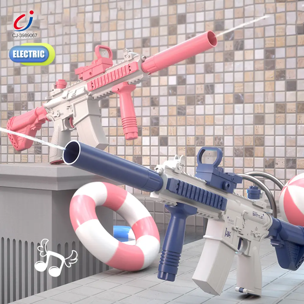 Оптовая продажа Электрический M416 Водный пистолет - Целевые летние игрушки - изображение 5