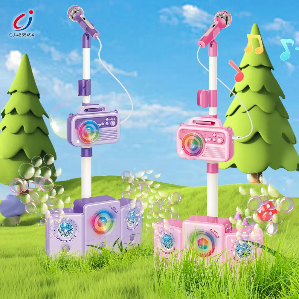Wholesale 2-in-1 Microphone Speaker Bubble Maker - Toys in Bulk – Image 4