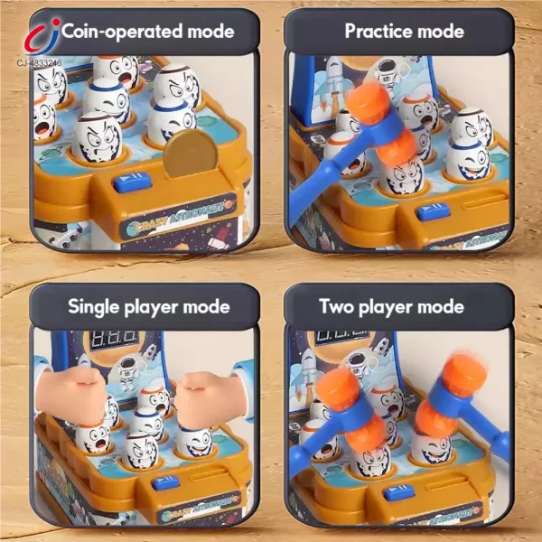 Wholesale Kids Astronaut Whack-A-Mole Toy Game - Custom Toy Factory Supply