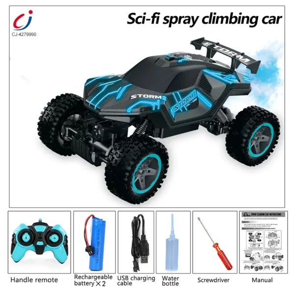 Wholesale RC Cars 1/16 Scales, Spray Rock Crawler RC Car Toy - Bulk RC Toys for Sale