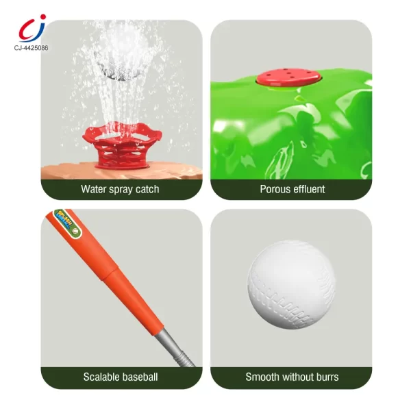 Wholesale New 2-in-1 Water Sprinkler Baseball Toy for Kids - Summer Toys, Outdoor Toy Bulk Supply