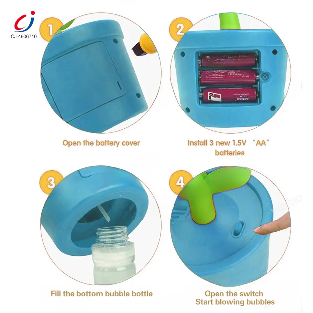 Wholesale Plant-Shaped Bubble Machine Toy, Portable Cactus Bubble - Summer Beach Toys - Image 2