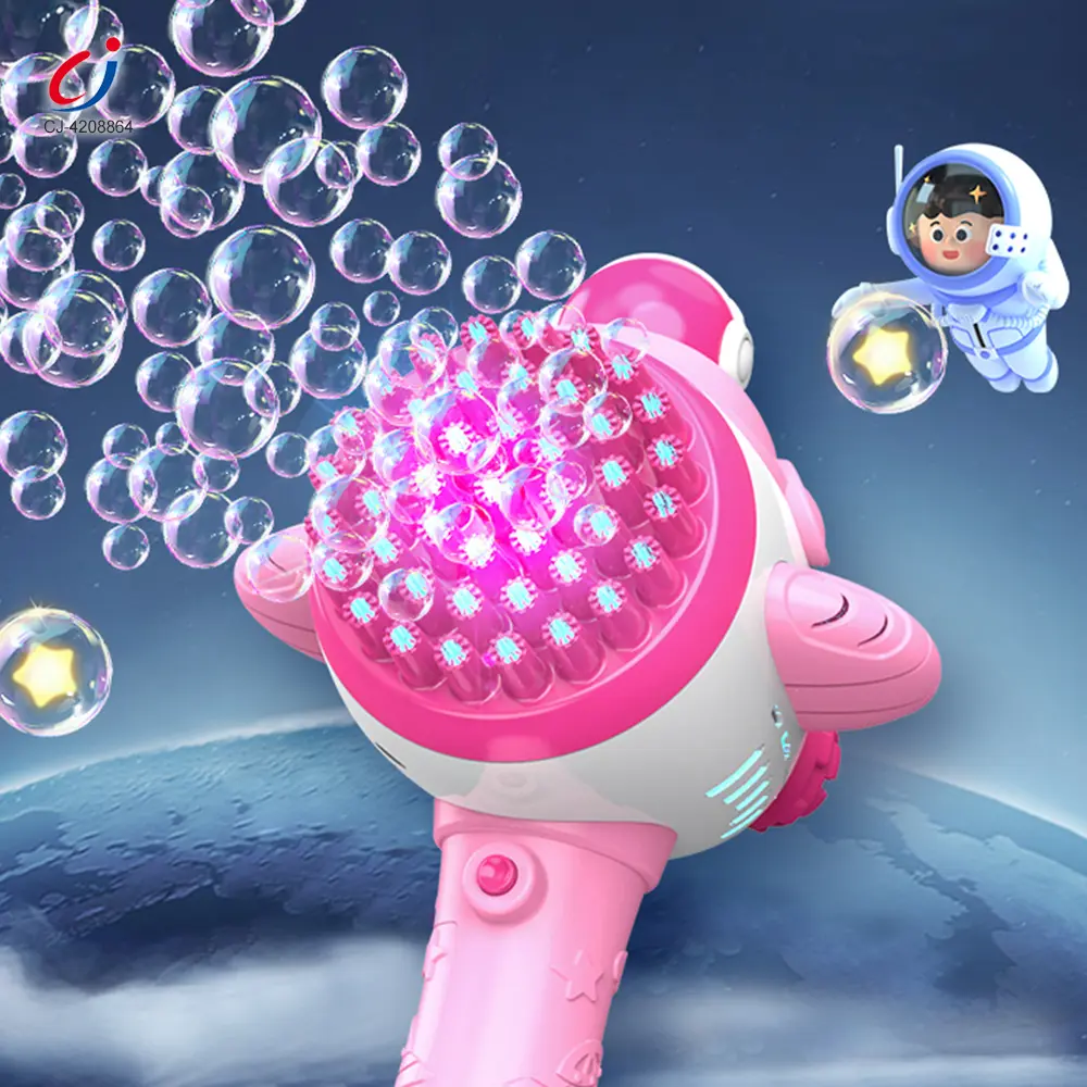 Wholesale Astronaut Bubble Gun Toy, Spaceman Themed With 45 Holes - Fun Toys For Summer - Image 3