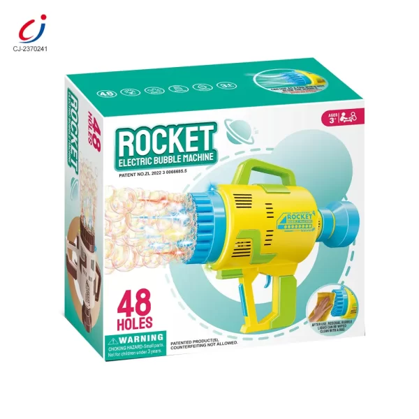 Wholesale 48-Hole Electric Bubble Machine -Summer toys For Kids