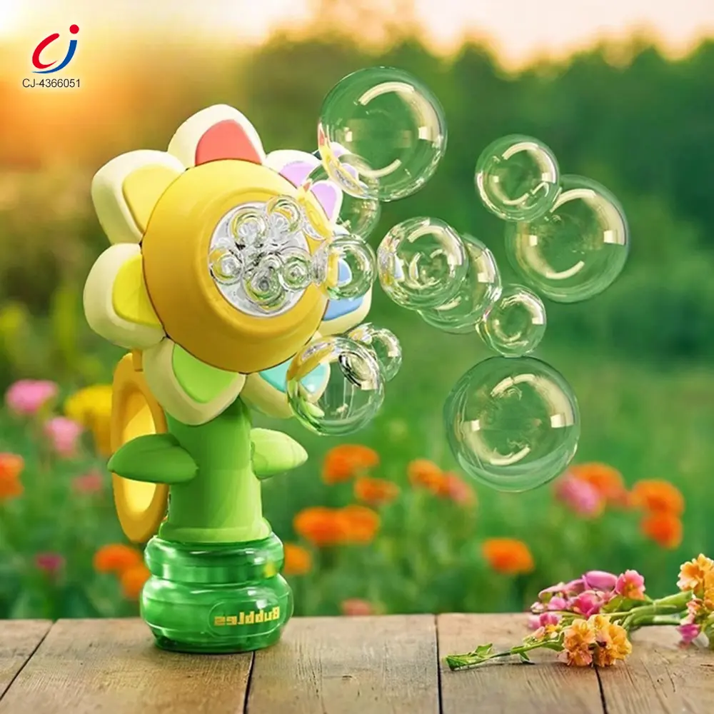 Wholesale Sunflower Bubble Machine Toy -Summer Toys For Kids Supply - Imagen 2