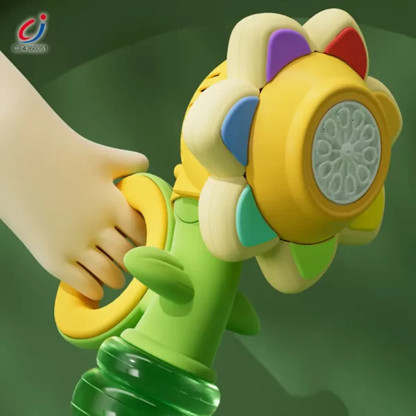 Wholesale Sunflower Bubble Machine Toy -Summer Toys For Kids Supply