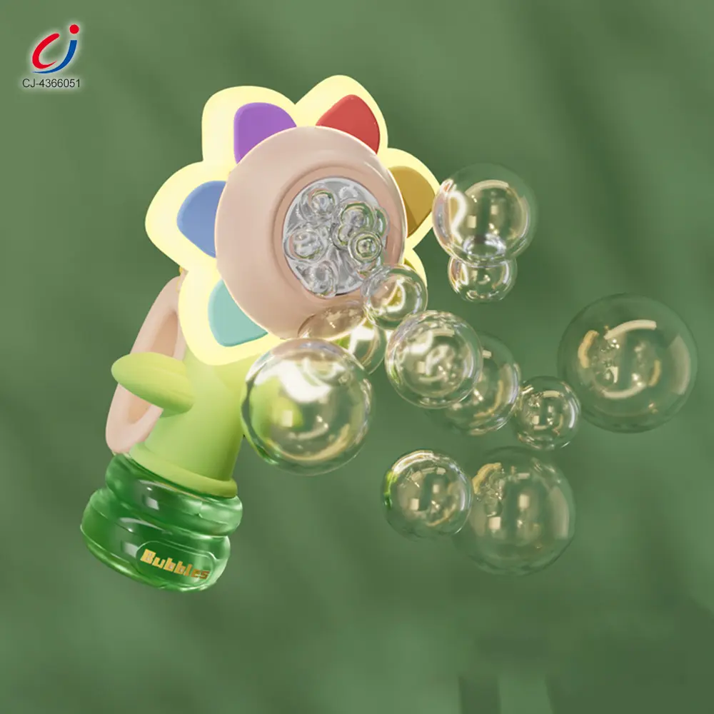 Wholesale Sunflower Bubble Machine Toy -Summer Toys For Kids Supply - Imagen 5